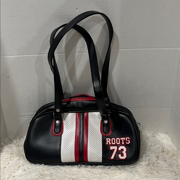 Roots Handbags - Roots vintage PVC shoulder handbag.